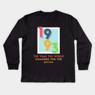 1993 Kids Long Sleeve T-Shirt